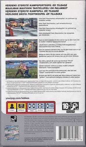 Tekken Dark Resurrection Platinum - PSP Spil (Genbrug)